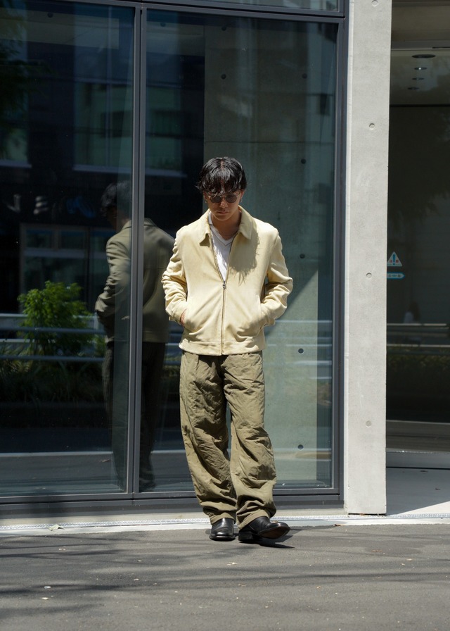 70’s ISSEY MIYAKE wide tapered wool trousers