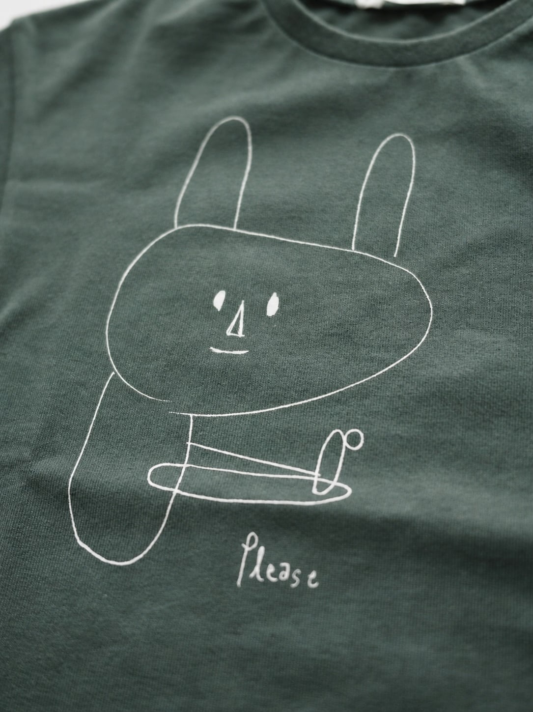 mina perhonen 26AW 〉 please, thank you ”ロンTee” / AEA8542PB