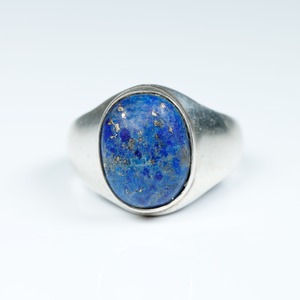 Lapis Lazuli Silver Ring (used)