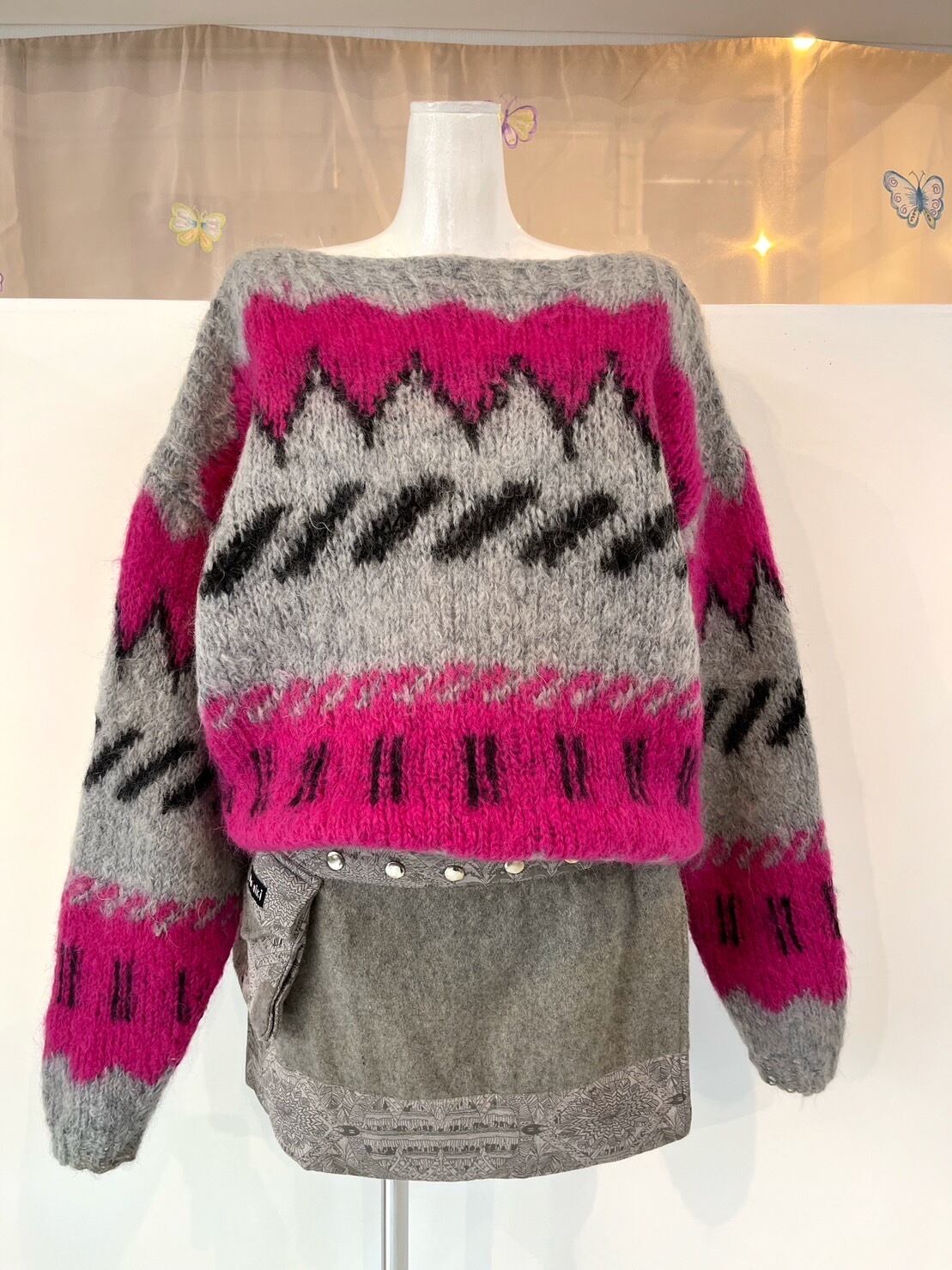 トップスitimi Mohair sweater