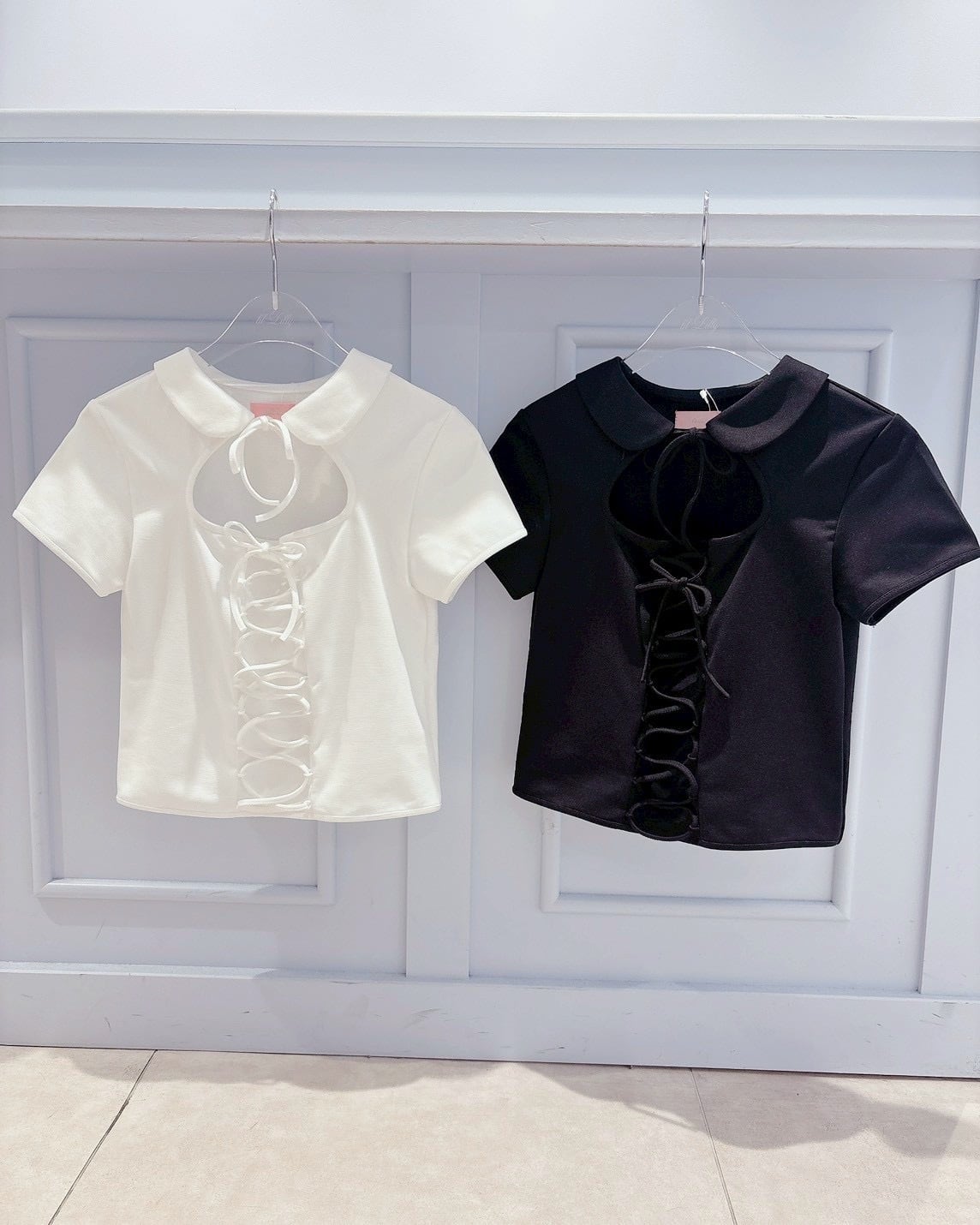lilLilly レーストップス チェックレーストップス | lilLilly official webstore