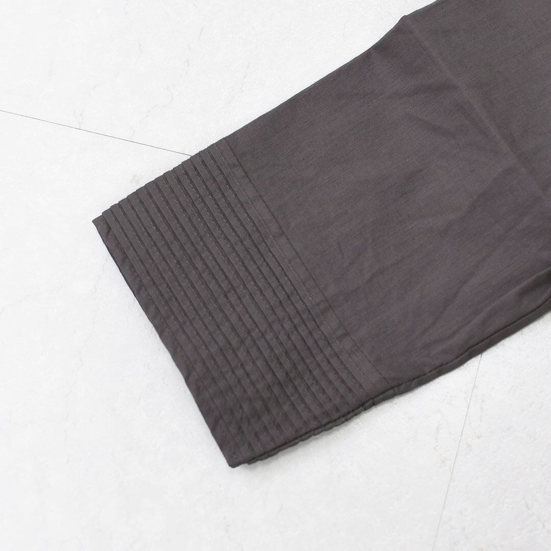 mizuiro ind [ミズイロ インド] pin tuck collar shirt [1-230126