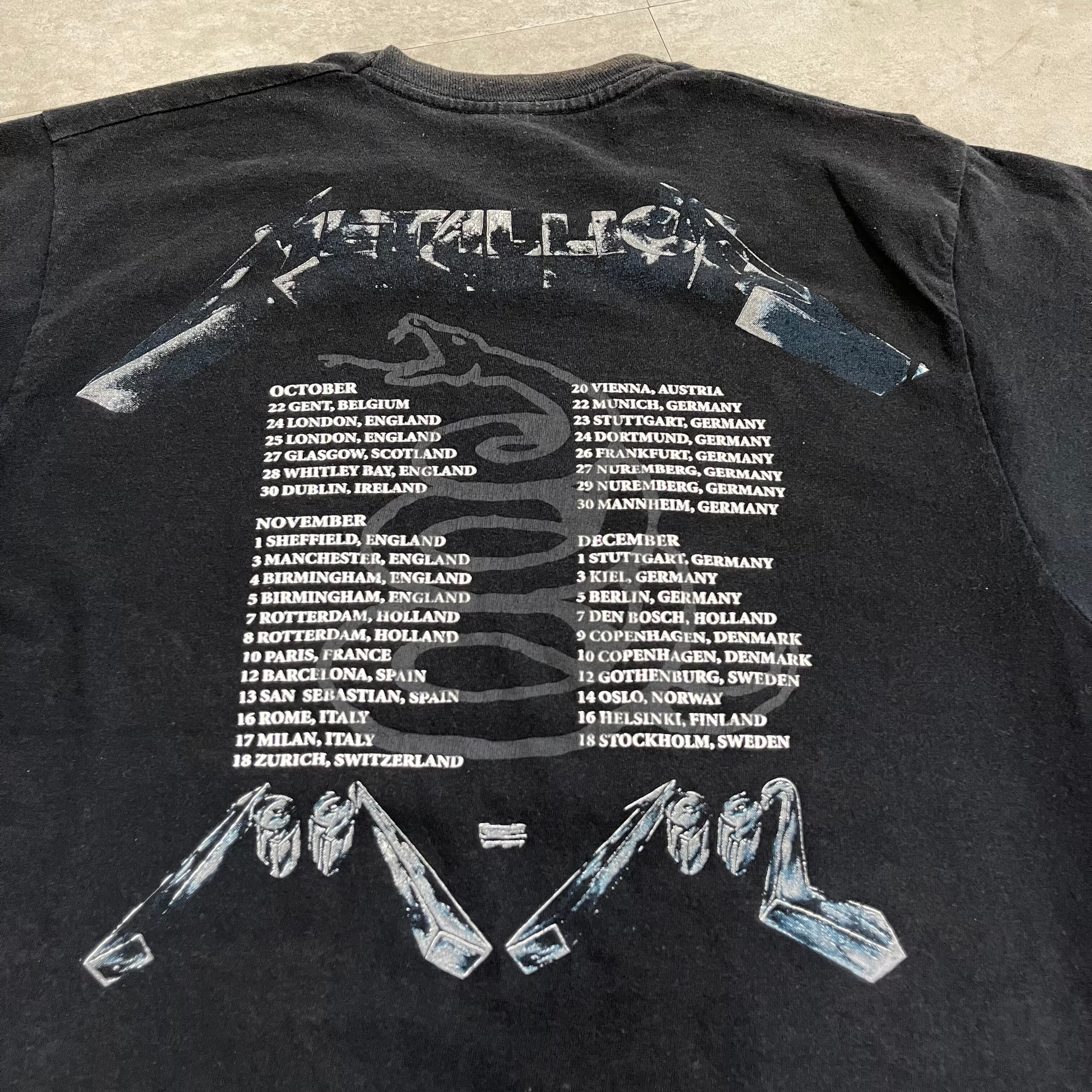 メタリカ Tシャツ 限定 Metallica 1993 ヴィンテージ