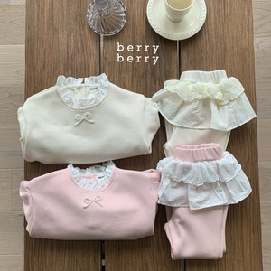 «予約»«ジュニアサイズあり»«berry berry» ジュアセットアップ 2colors