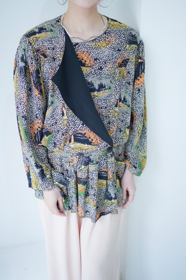 landscape 2way jacket tops