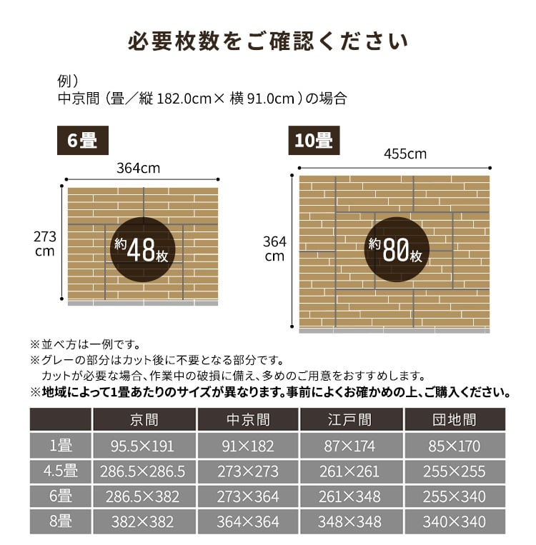 はめこみ式フロアタイル　72枚セット Wood Flats-ウッドフラッツ- シャビーオーク - 2