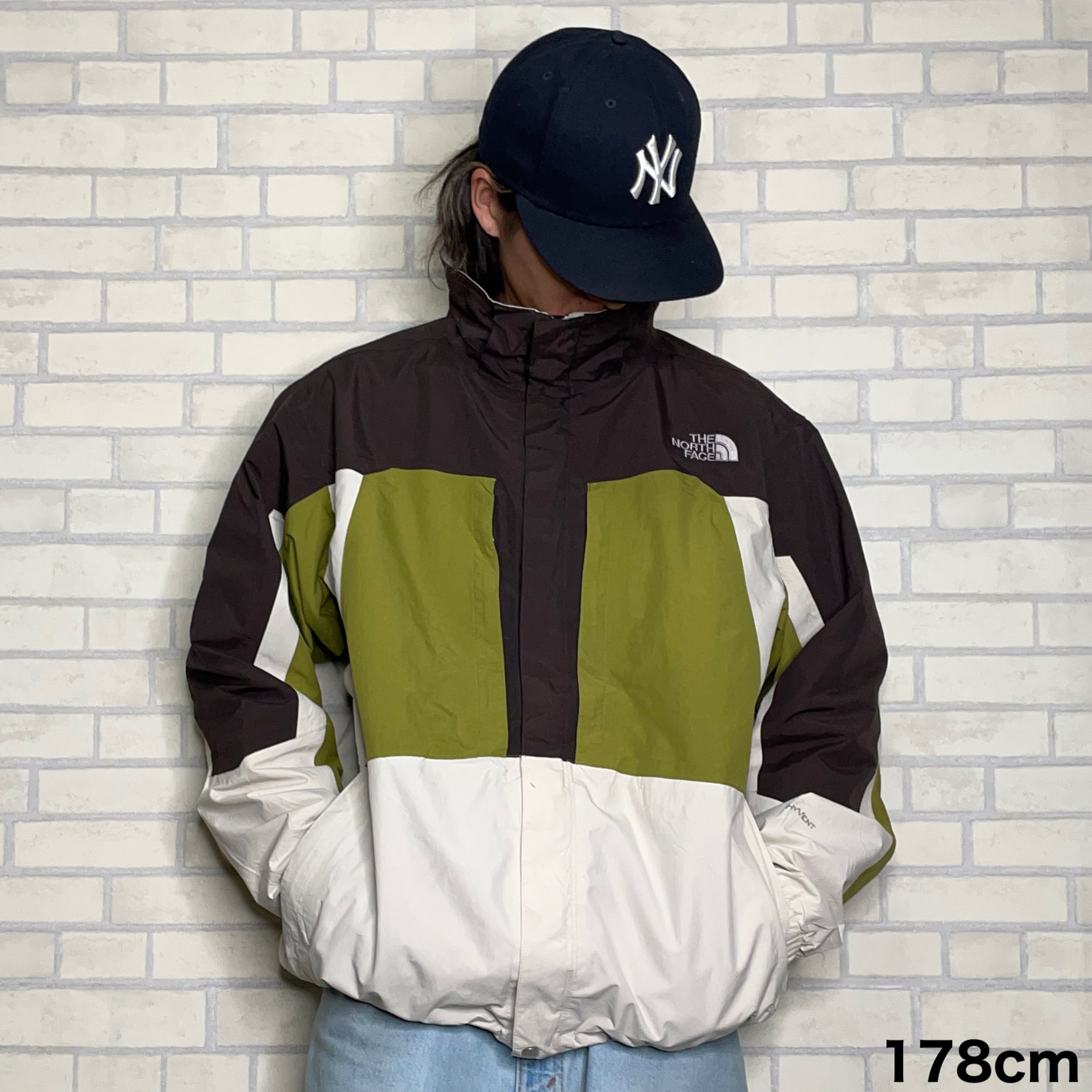 THE NORTH FACE 【HYVENT】 マウンテンジャケット XL 内ポケット付き 