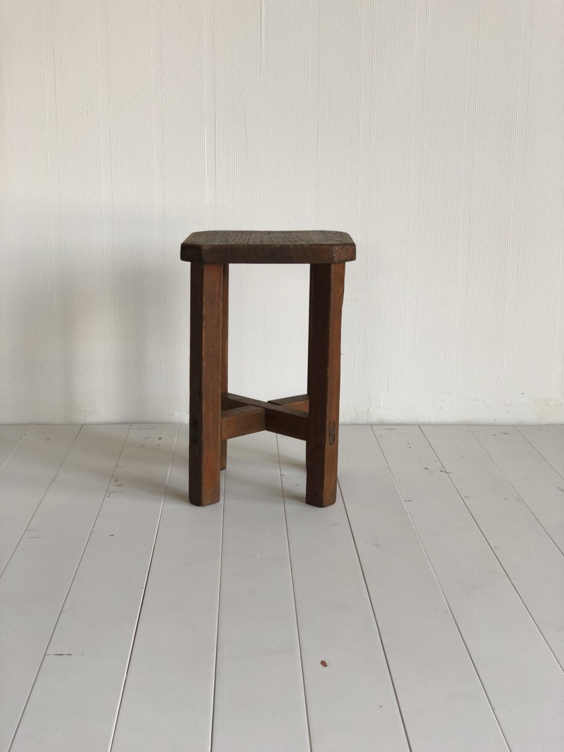 木のスツール/角座面 sold out