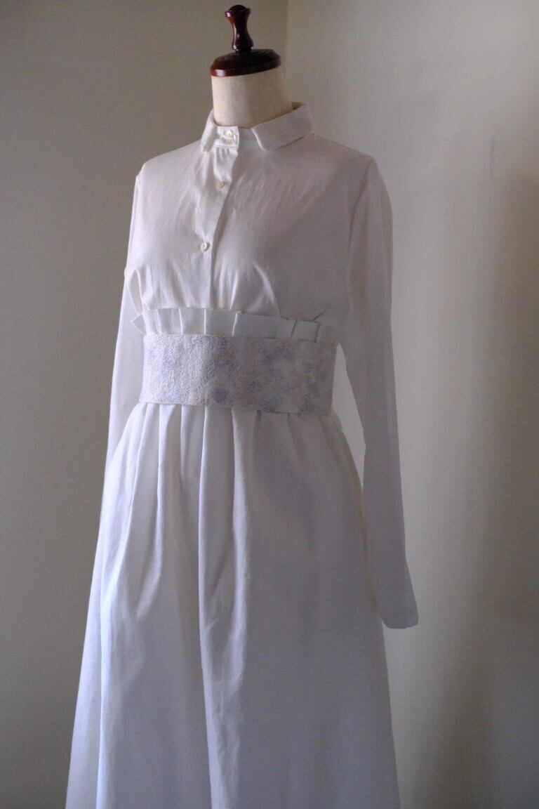 タックスカートとベルトのセット CL-068(WH)