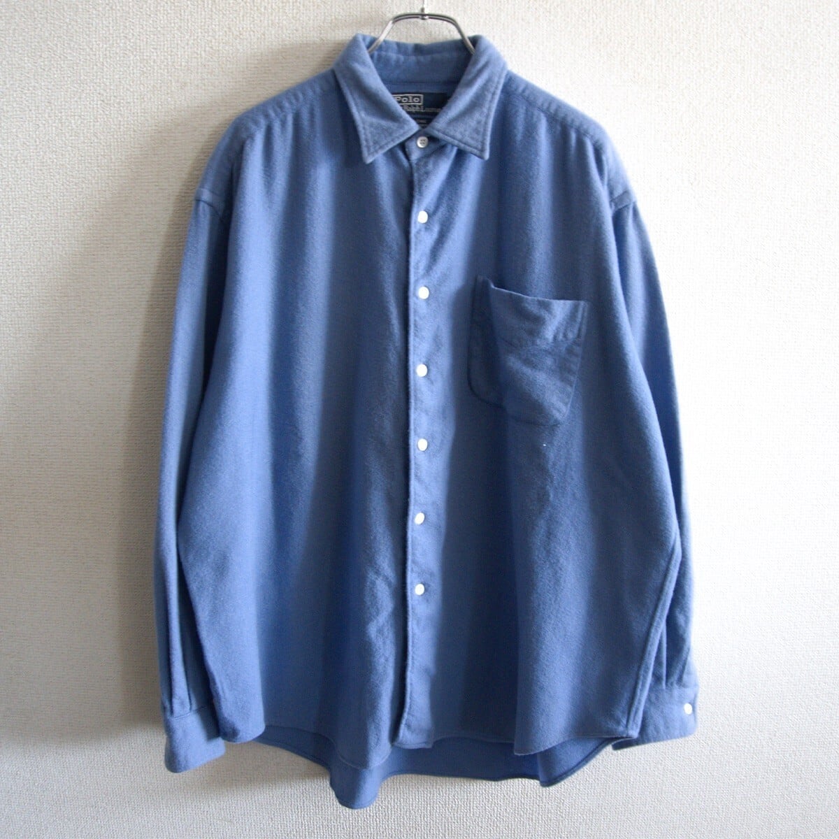 23AW/美品】AURALEE【SUPER LIGHT WOOL CHECK SHIRT A23AS01LC】3