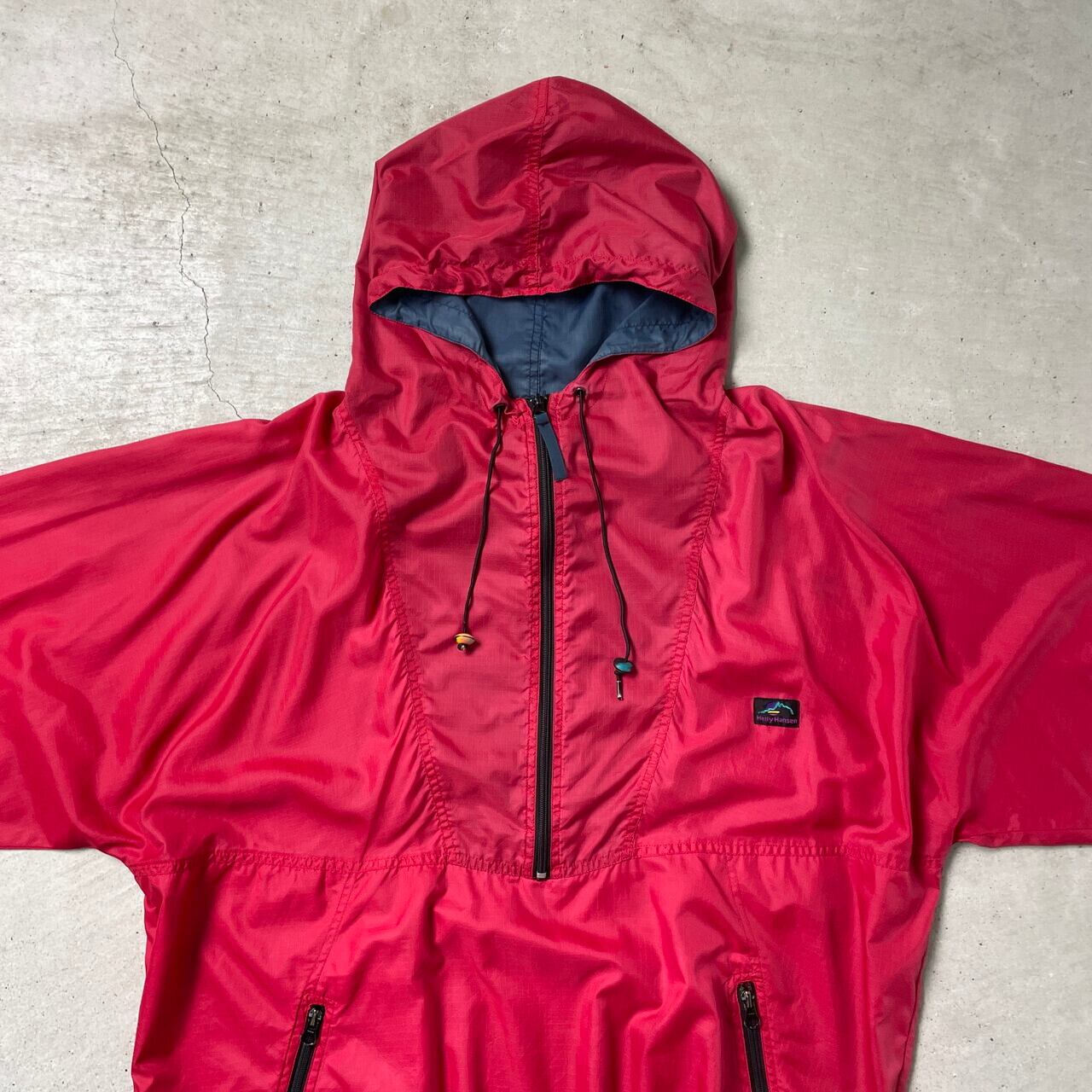 90年代 HELLY HANSEN ヘリーハンセン ハーフジップ アノラック 90年代 HELLY HANSEN ヘリーハンセン ハーフジップ アノラック
