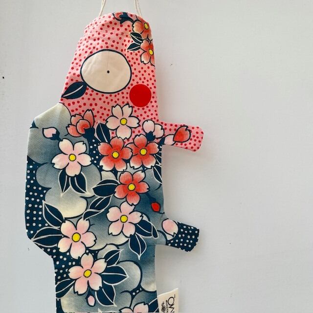 Madame MO（マダムモー）こいのぼり miniサイズ indigo sakura 43