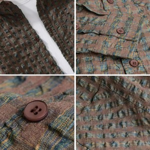 【M-3XL】Check Pattern Long Sleeve Shirt / チェック柄 長袖 シャツ
