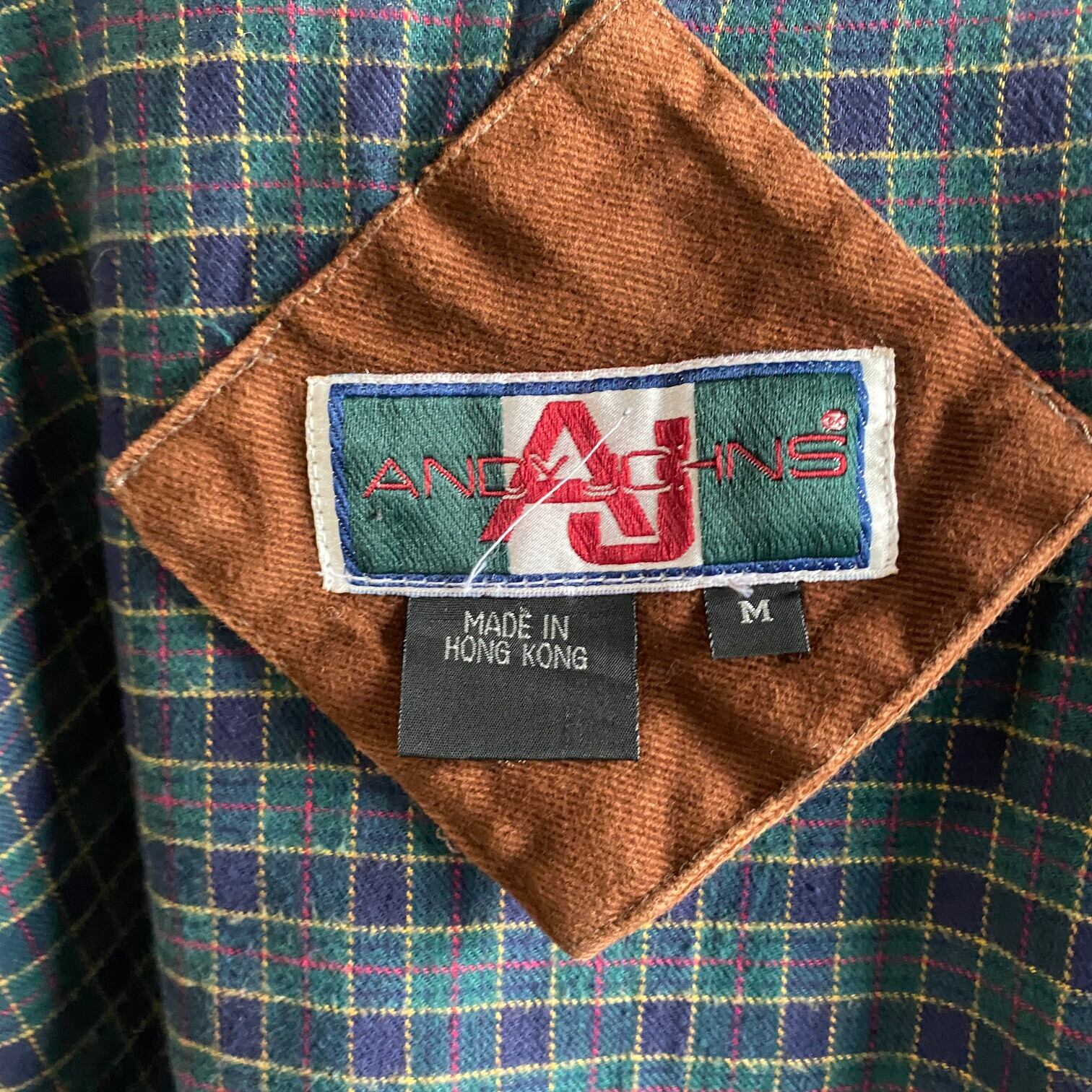 90年代 ANDY JOHNS コットンパーカー コート レディースM 古着 90S