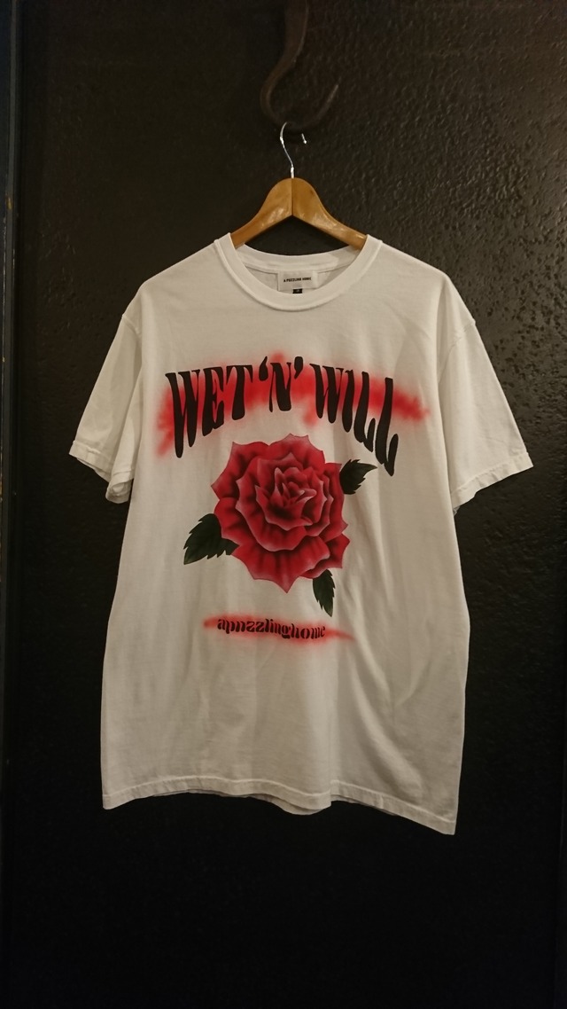 A PUZZLING HOME "WET "N" WILL TEE" White Color