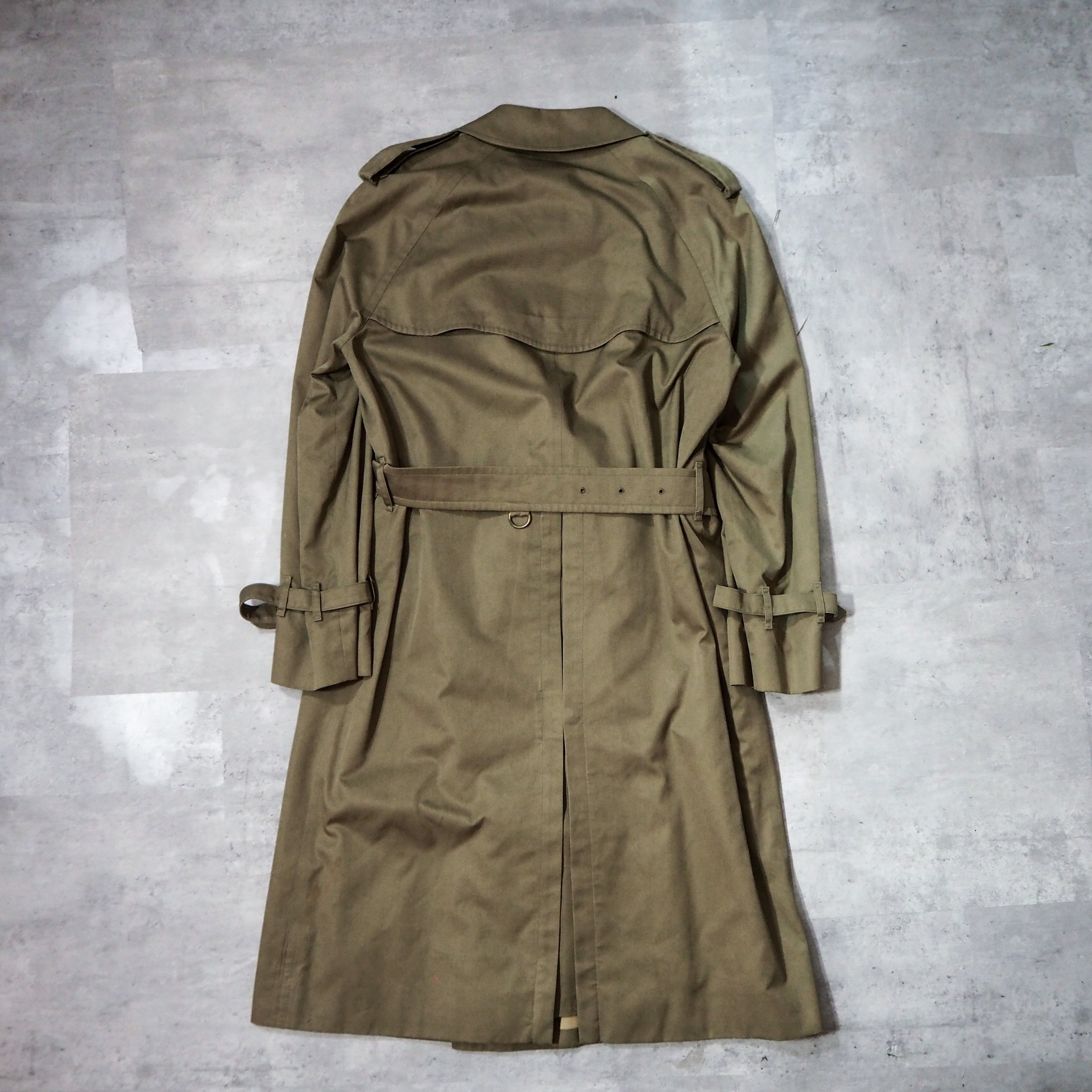 80s-90s “Burberrys” trench Coat made in england 80年代 90年代 