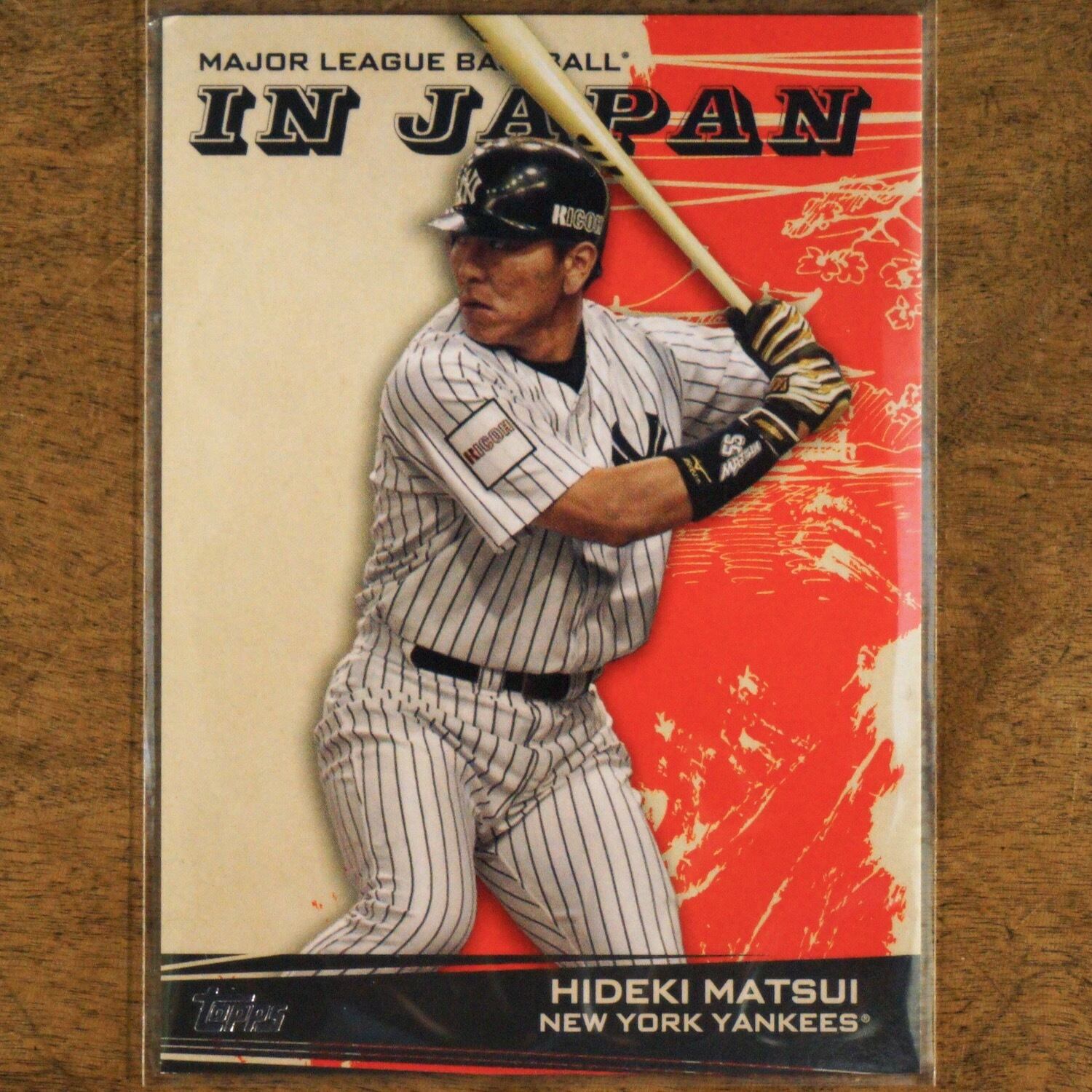 2597G5 松井秀喜 ニューヨークヤンキース MLB メジャーリーグ topps