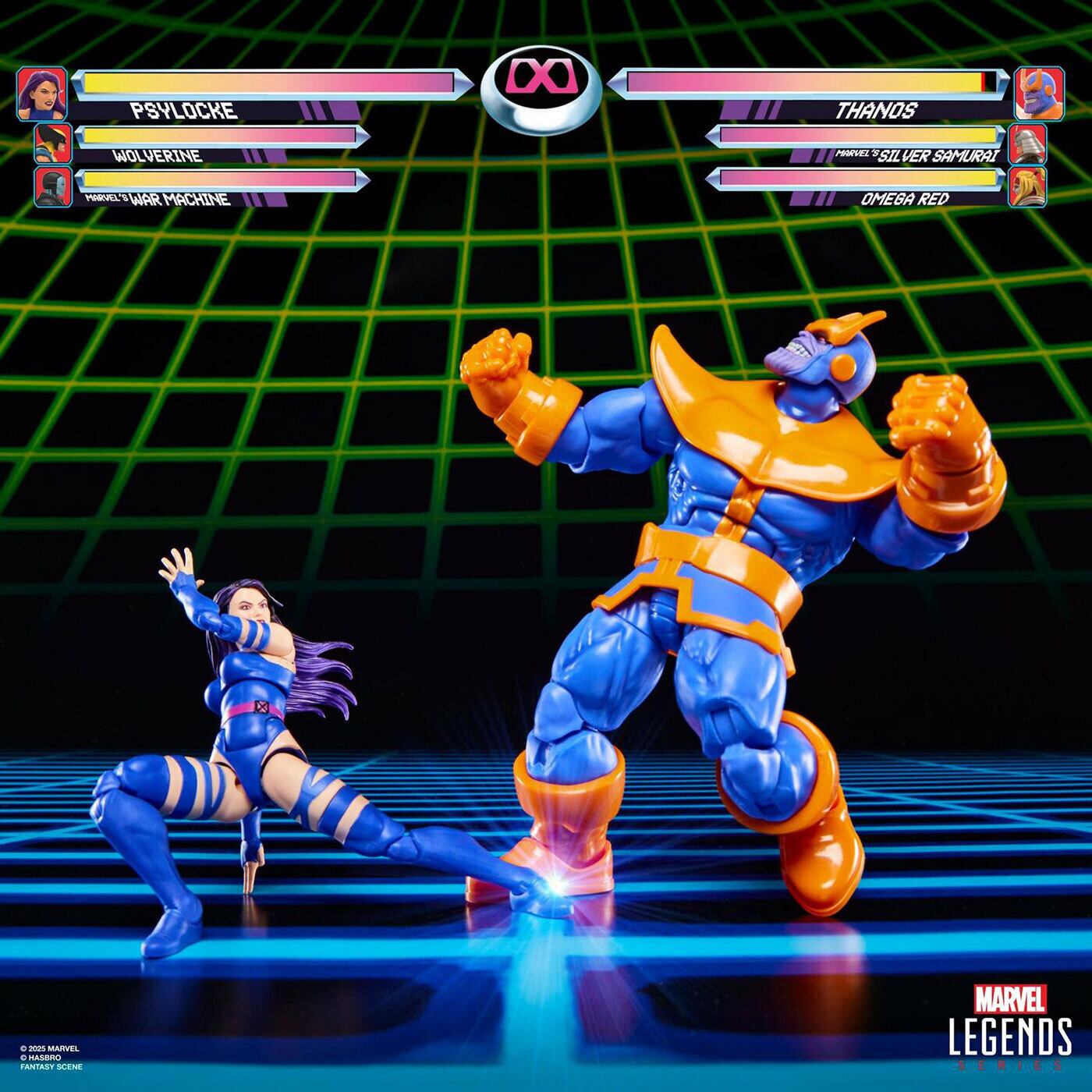 マーベルレジェンド ゲームシリーズ サイロック vs サノス 6インチ