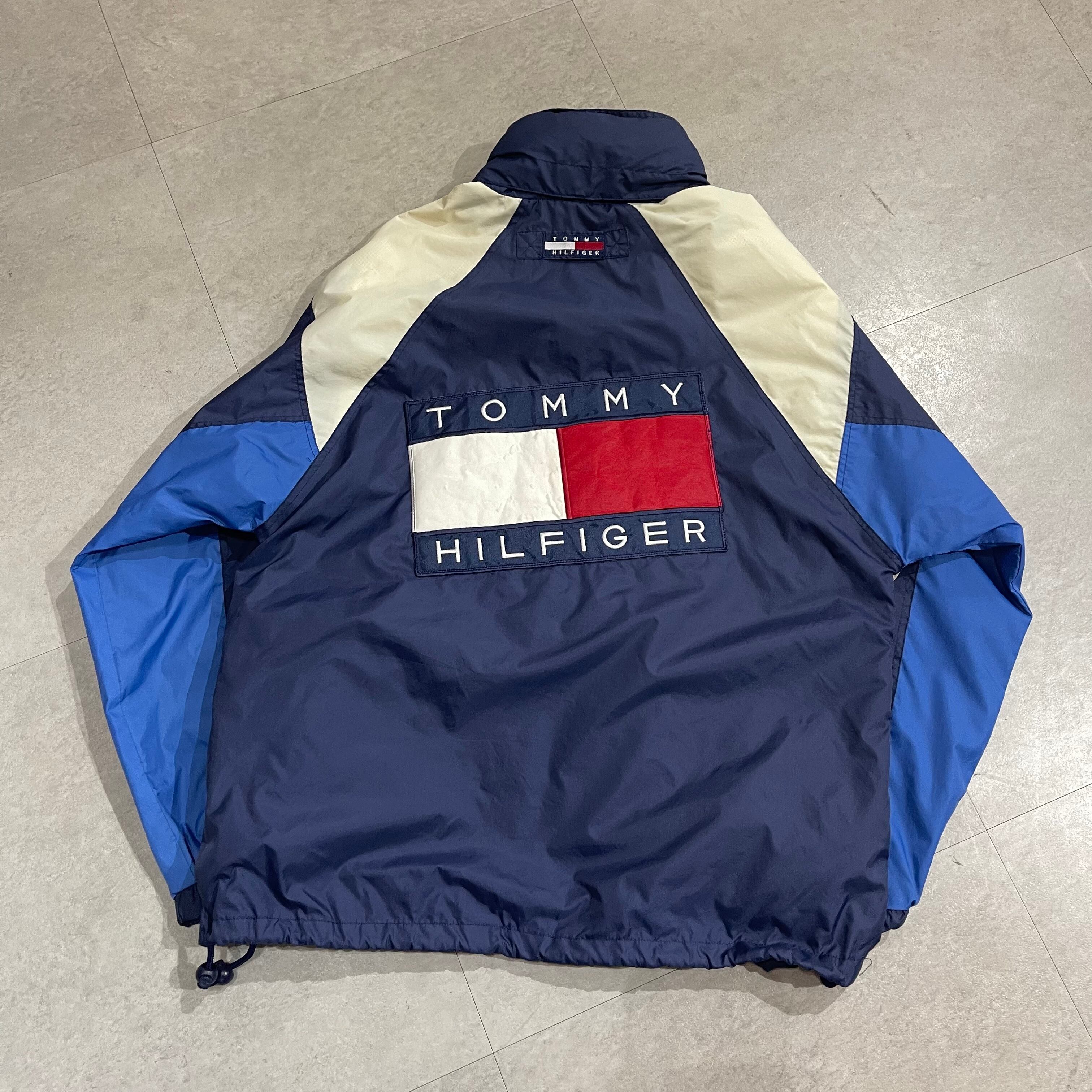 90年代 size:S【 TOMMY HILFIGER 】トミーヒルフィガー ナイロン