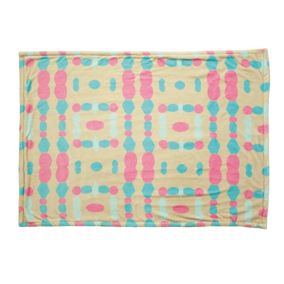 NathalieLete(ナタリーレテ)Double layer Blanket Rabbits-Ivory