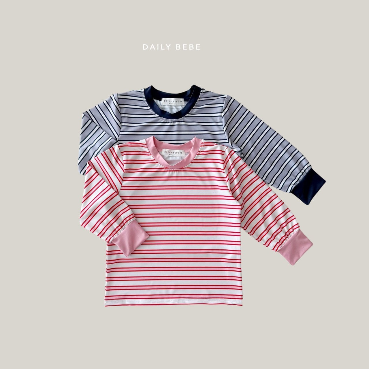 «予約»«ジュニアサイズあり»«daily bebe» ムードスイムウェア 2colors