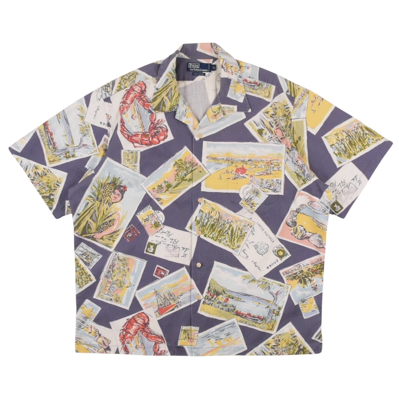 トップス 90's Polo RalphLauren VINTAGECAMP 90s Polo Ralph Lauren Shirt VINTAGE CAMP / L | yowakeup
