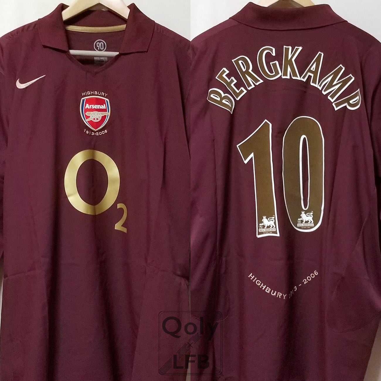 NIKE アーセナル Arsenal HIGHBURY ユニフォーム XL