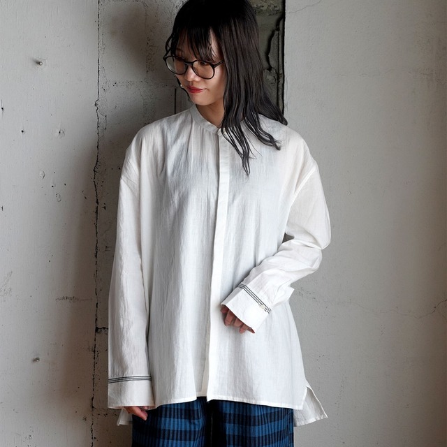 ARTISAV JILL SHIRT khadhi cotton -white- / India