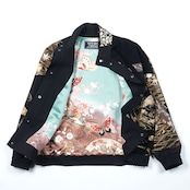 【RGJ-M001】着物ラグランジャケット KIMONO RAGLAN JACKET