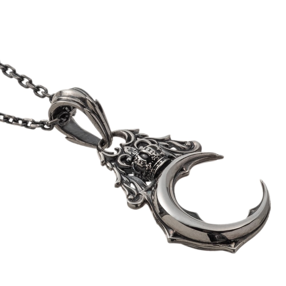 クレセントムーンペンダント AKP0147 Crescent moon pendant シルバー