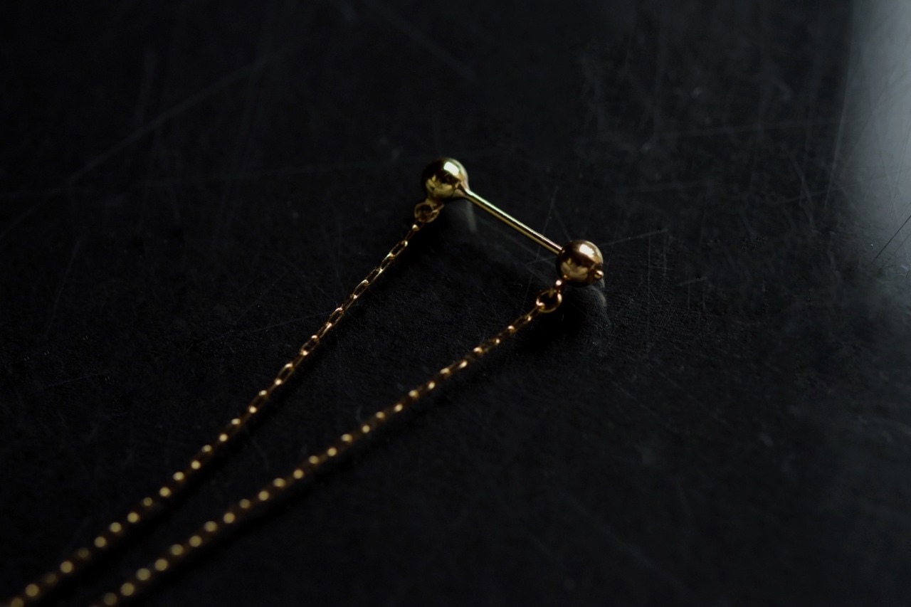 【monaka】Grape stone earrings - グレープストーン