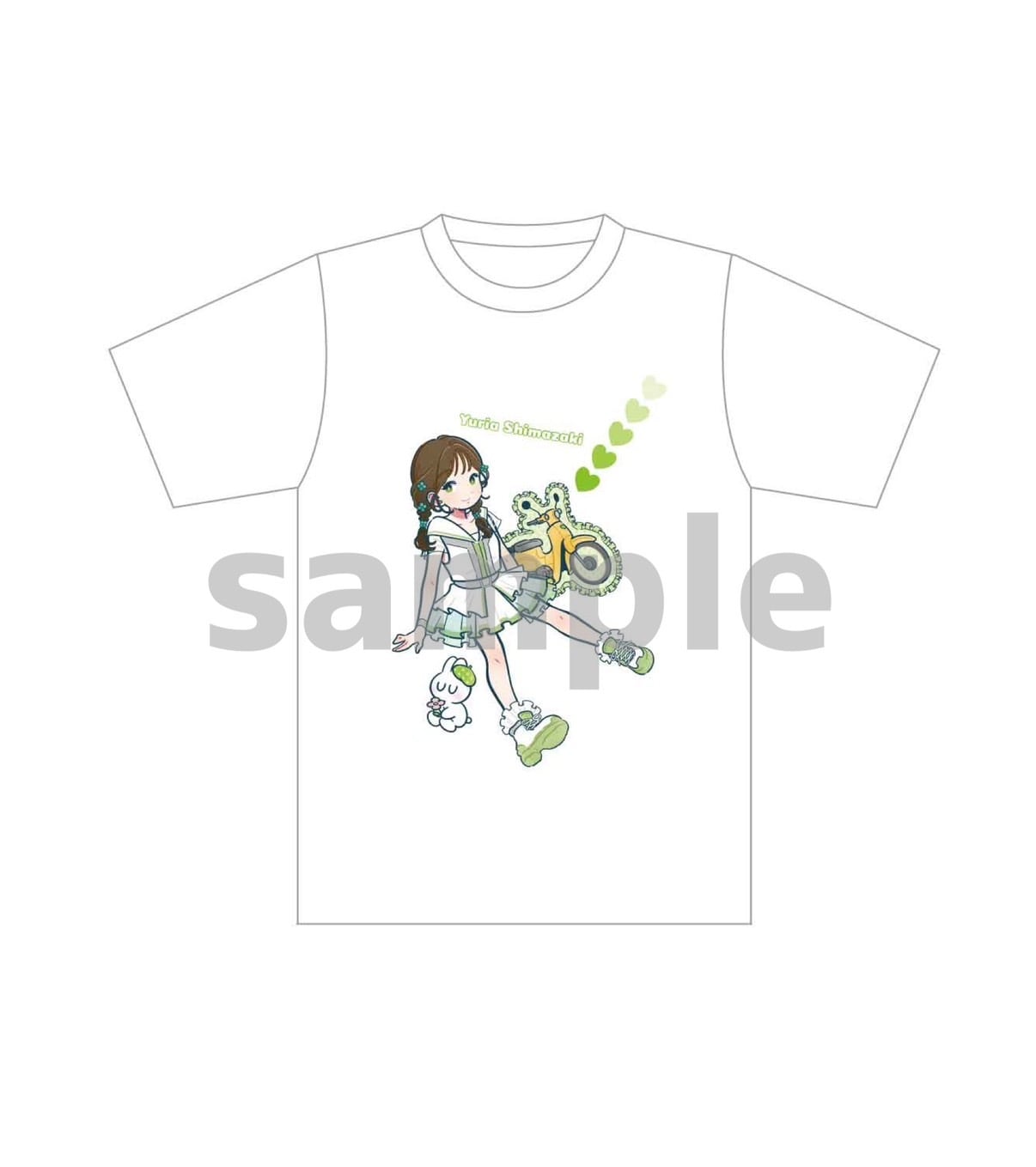 にきちゃんはいじゃんぷ】ソロTシャツ | UP UP GIRLS SHOP