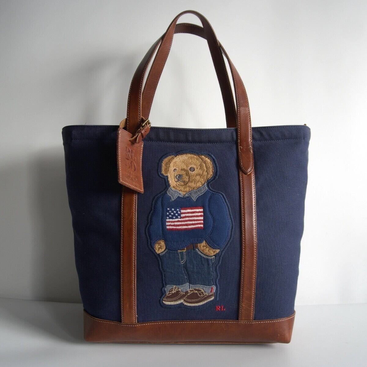 ラルフローレン50周年限定トートバッグポロベアトートバッグ