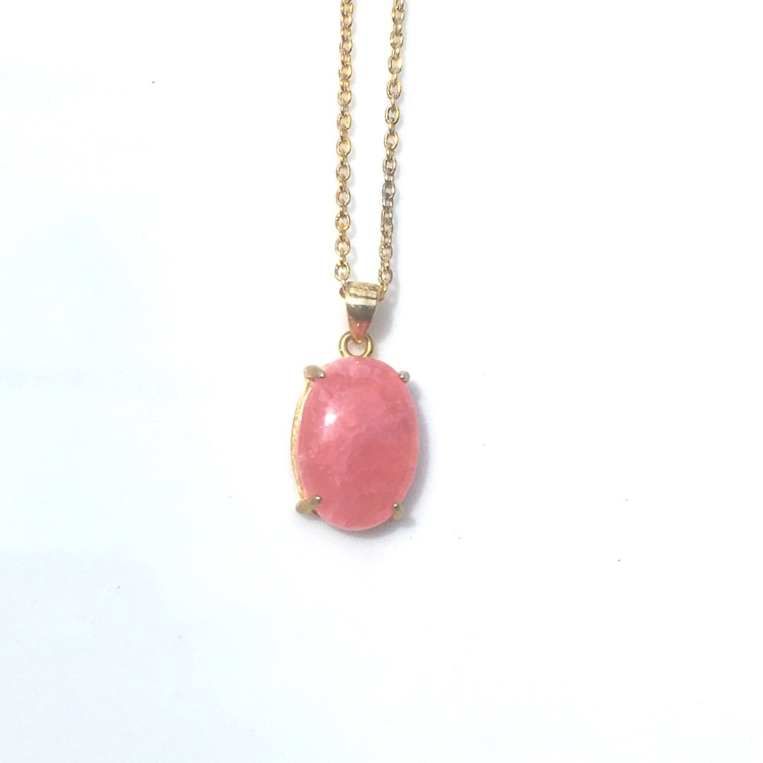 【一点物】✦⋆.·Eternal Rose ─ インカローズの14kgfネックレス⋆.·StarFlowerGallery