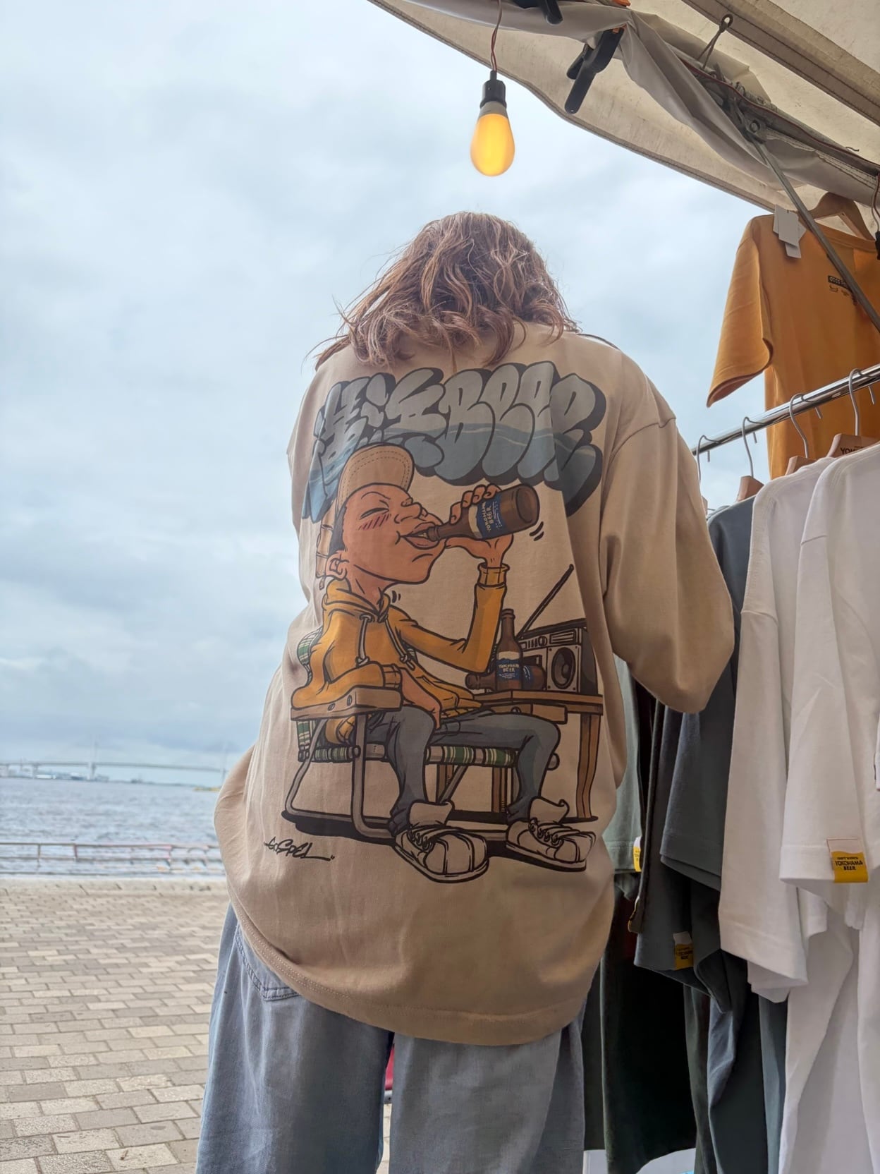 Street Art コラボレーション①【GOSPEL 】ビッグシルエットTシャツ