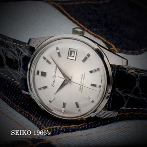 SEIKO / Sportsman / 1966's / "Seahorse" back cover