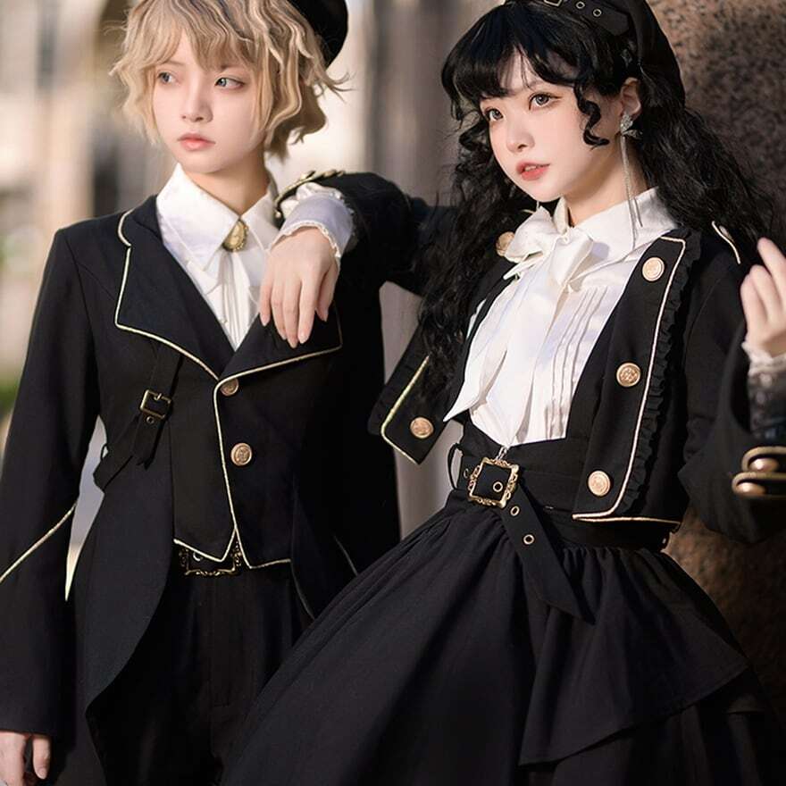 王子系ロリィタ 3点スーツ 双子コーデ×少年装 舞台向け｜WithU