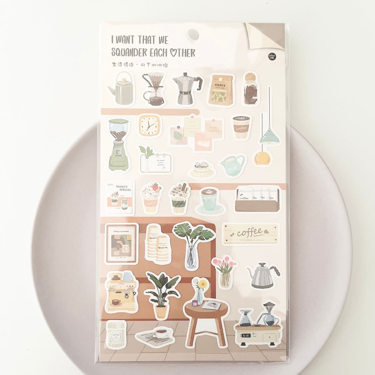 little stickerーcoffee 1枚入り