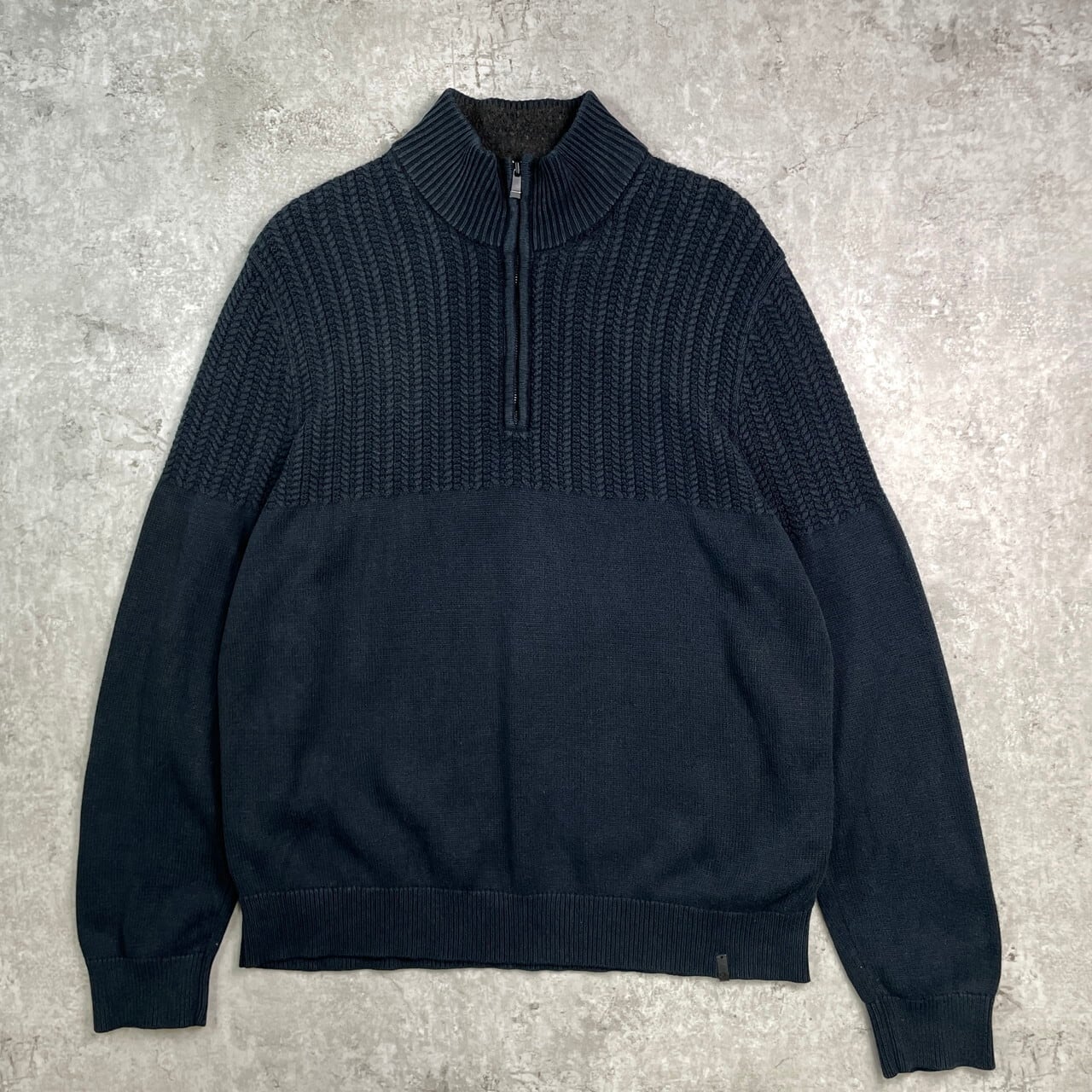 CalvinKleinカルバンクラインハーフジップフリースジャケットLlメンズ