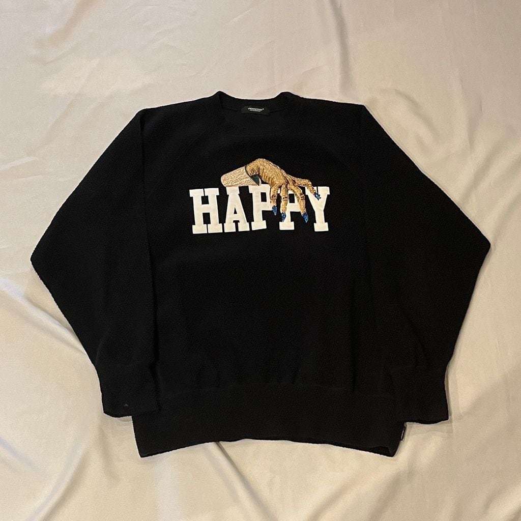 UNDERCOVER アンダーカバー 23AW FLEECE PO HAPPY Sweat スウェット