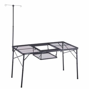 【在庫のみ】ロゴス(LOGOS) アイアンメッシュ 3FD BBQテーブル 13070-BC 73581002 キャンプ 折り畳み メッシュテーブル アウトドア テーブル