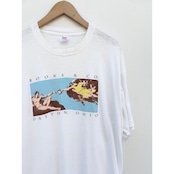 90s BOOKS & CO "Michelangelo Parody" Tee MADE IN USA Size XL