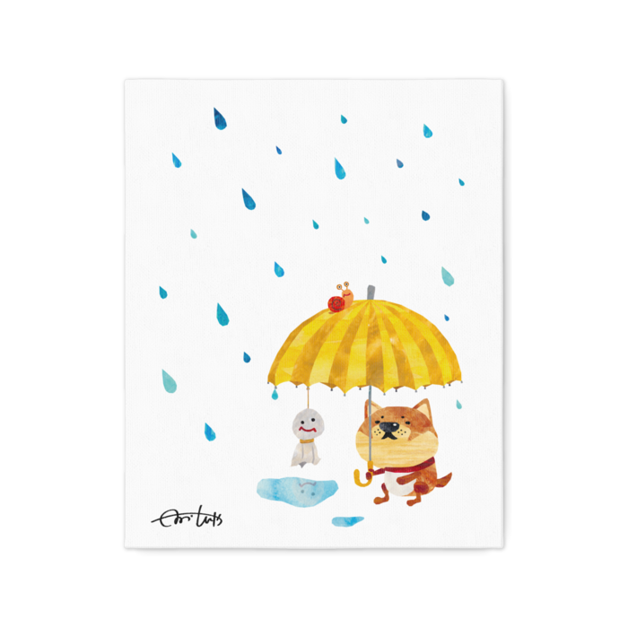 キャンバスイラスト 複製画 F3 送料無料 商品no 0124 Orange Garden