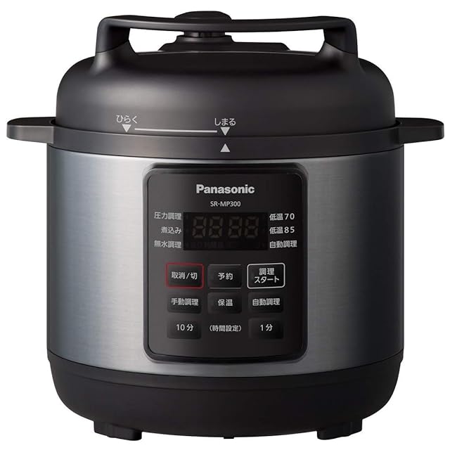 パナソニック 電気圧力鍋 3L 圧力/低温/無水/煮込/自動調理 レシピブック付 パナソニック 電気圧力鍋 3L 圧力/低温/無水/煮込/自動調理 レシピ