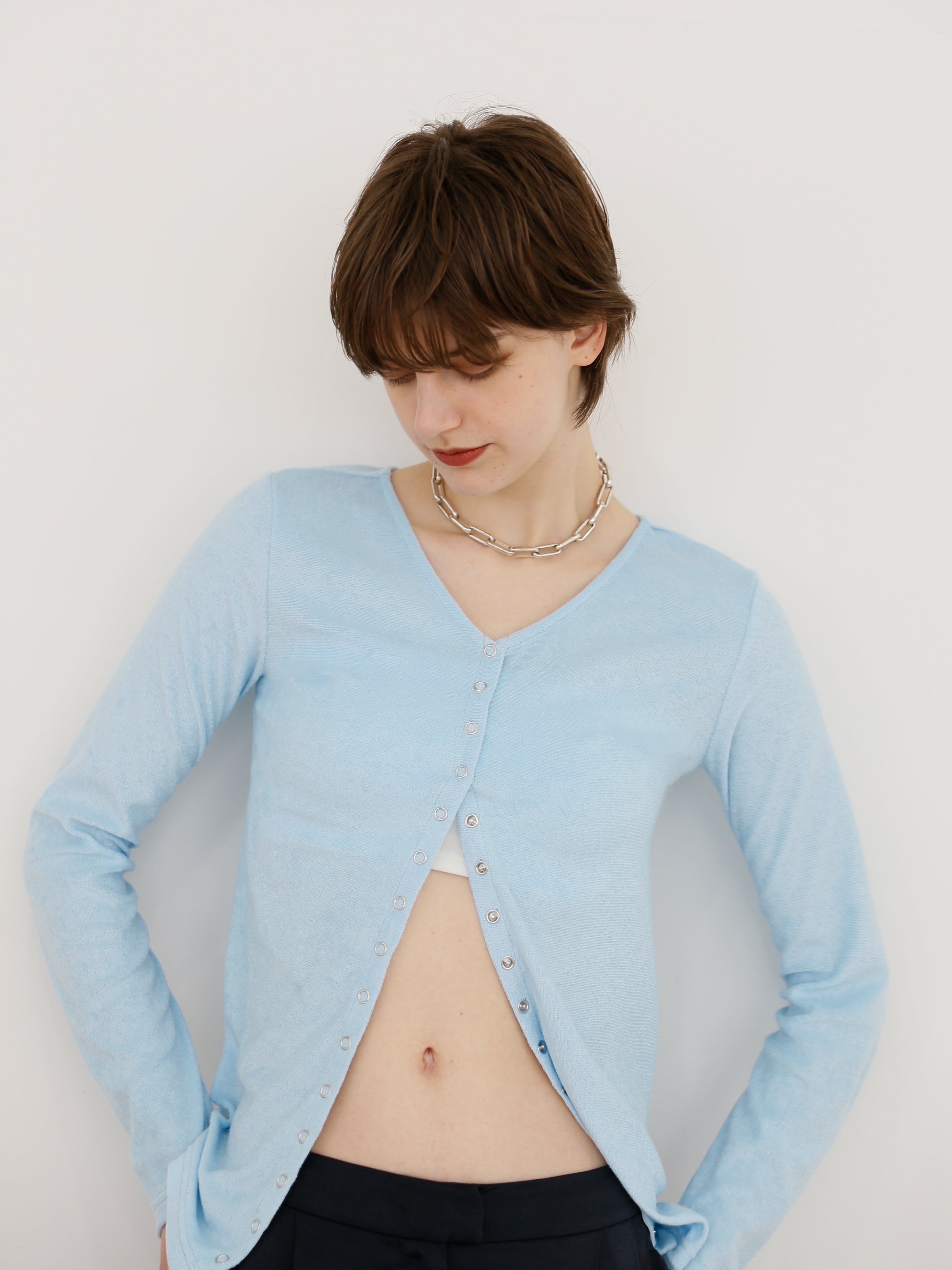 pile long cardigan | Katrin TOKYO
