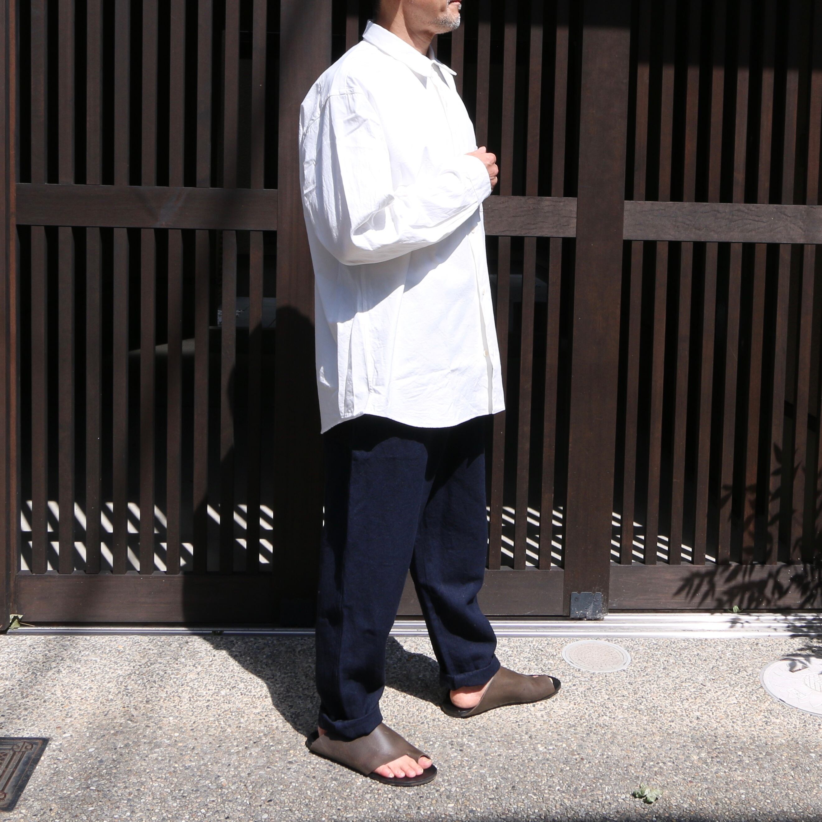 YAECA / ヤエカ ボタンシャツワイド #11125 unisex size M | Routes*Roots