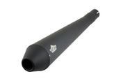 TAPERED CONE (Slip-on)Exhaust BLACK ESTRELLA(FI ) - GOODS ESPECIALLY