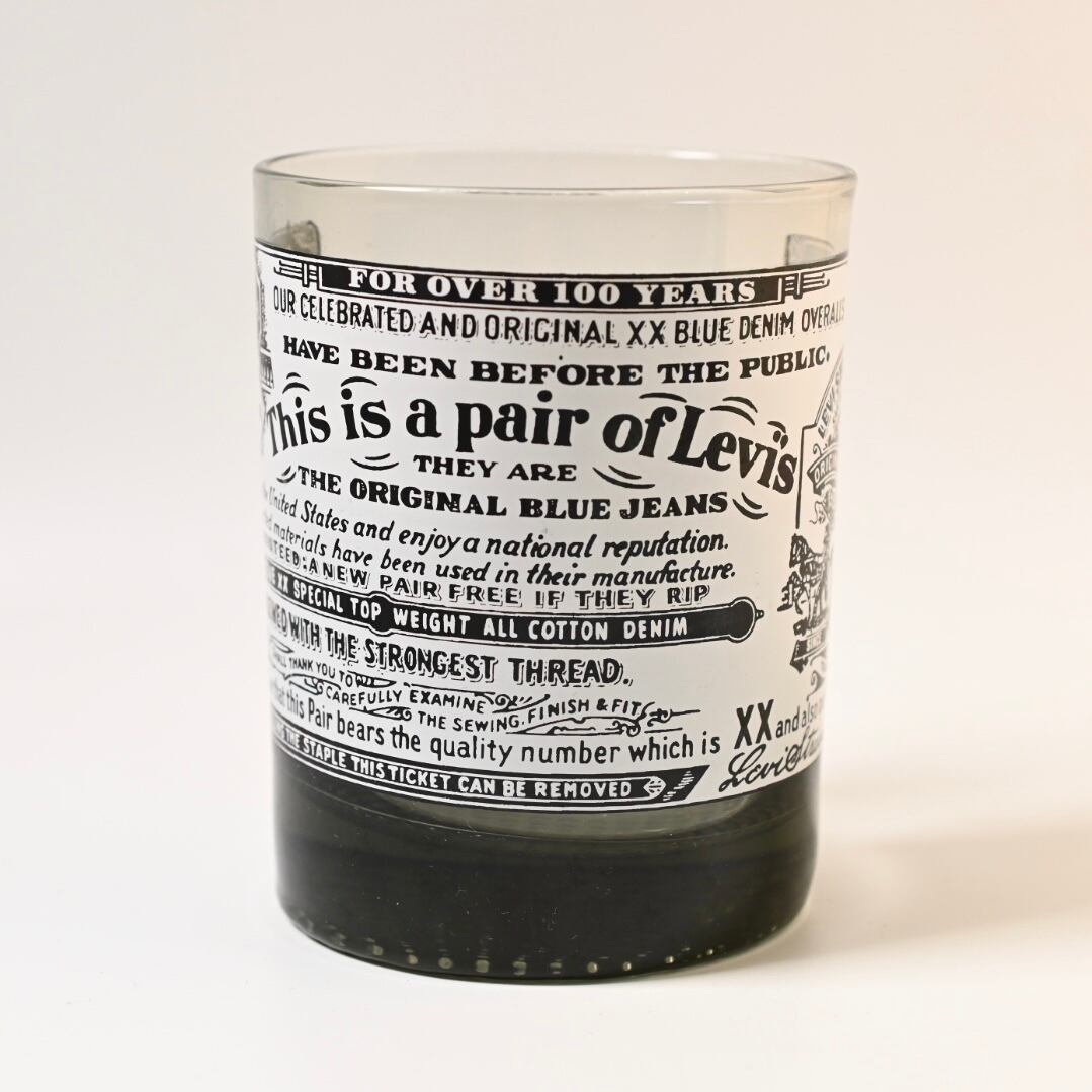 #184 LEVI'S WHISKEY GLASS ギャランティーヴィンテージ 60's Vintage Levi's ギャラチケ Whiskey Glass NOS | Button Works