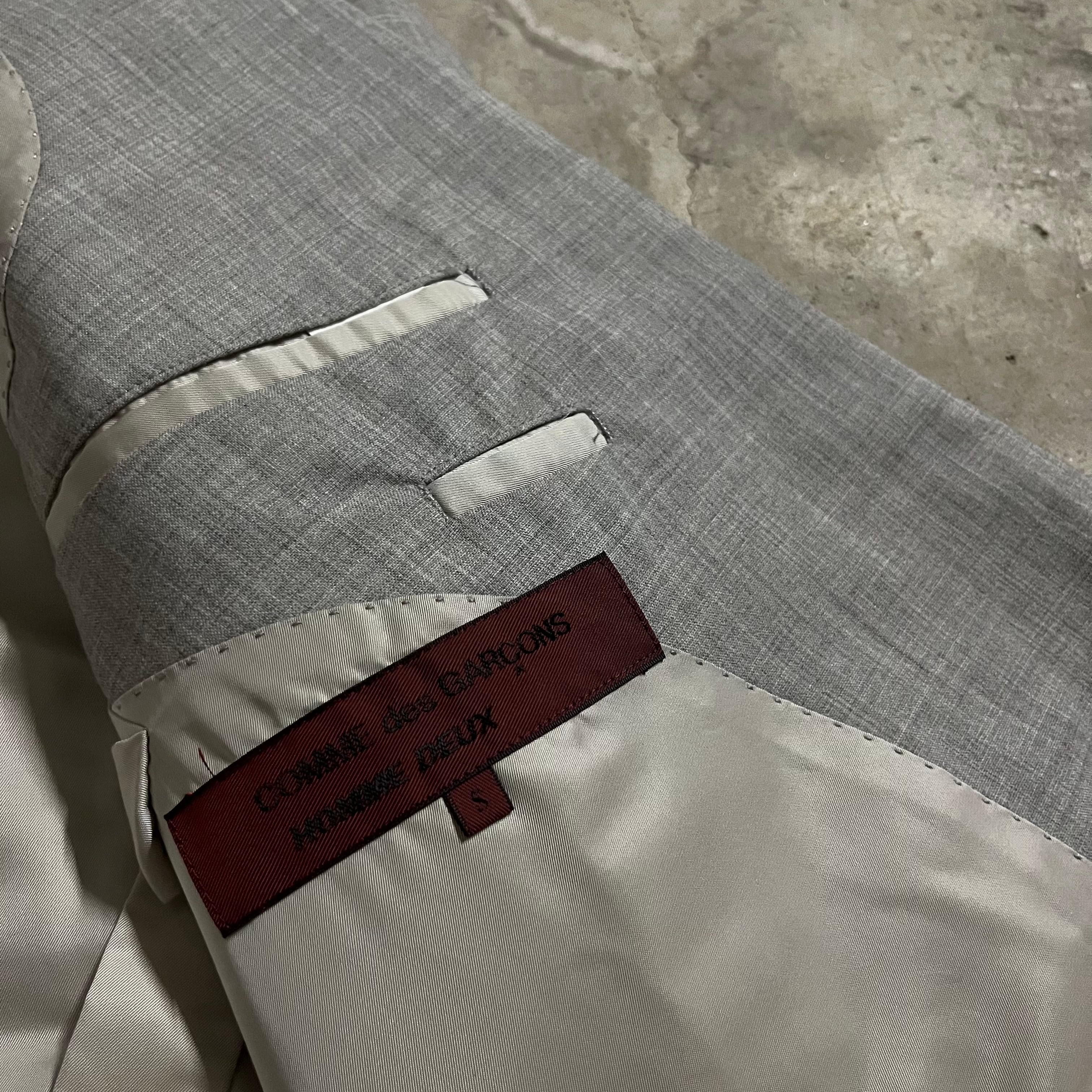 COMME des GARÇONS HOMME DEUX〗AD1991 double setup suit 