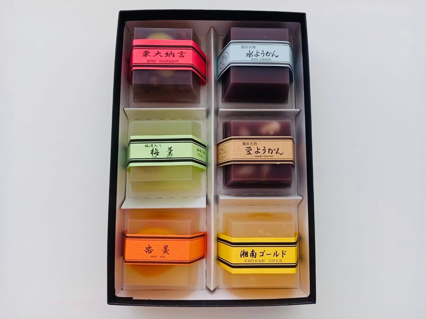 羊羹詰め合わせ6個入り | 横浜羊羹舗みのや本店